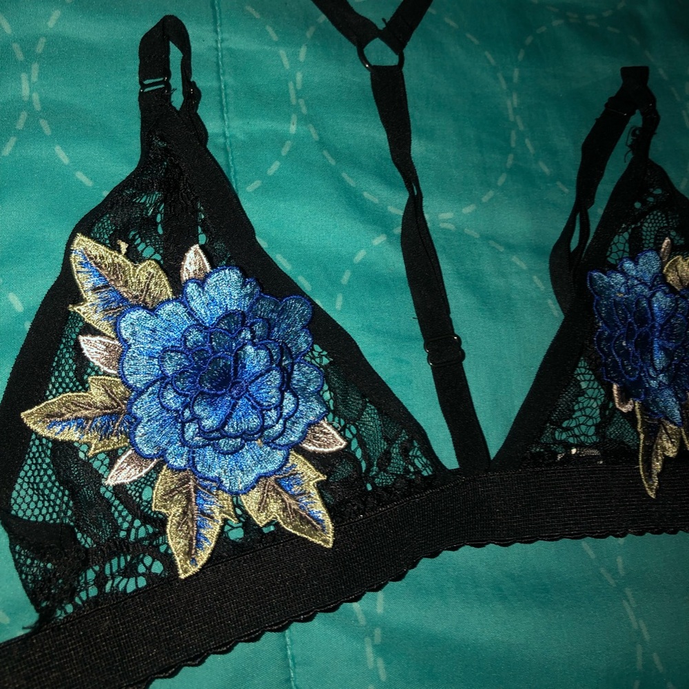 2 piece sexy lingerie bra set